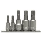 Bộ 5 tuýp mũi sao 12 cạnh 1/4''-3/8" M5-M12 YATO YT-0433