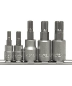 Bộ 5 tuýp mũi sao 12 cạnh 1/4''-3/8" M5-M12 YATO YT-0433