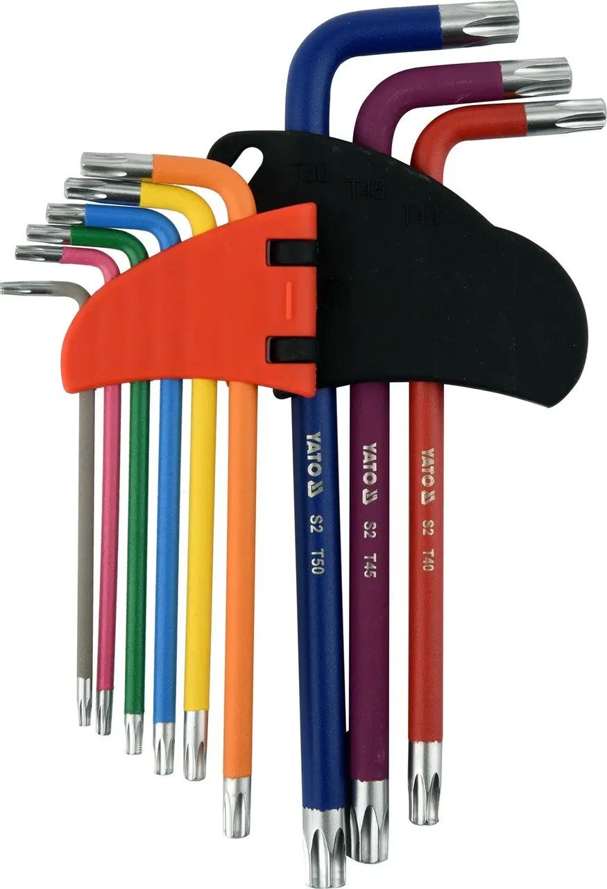 Bộ Lục Giác Torx 9 Chi Tiết YATO YT-05633 Bộ Lục Giác Torx 9 Chi Tiết YATO YT-05633