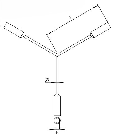 Điếu Vặn Chữ Y YATO Điếu Vặn Chữ Y YATO