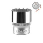 Đầu Tuýp Sao 12 Cạnh 1/2" YATO Ngắn (8mm-34mm)