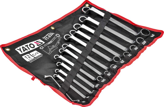 Bộ 12 cờ lê 2 đầu vòng mờ 6-32mm Yato YT-0398 - Ba Lan Bộ 12 cờ lê 2 đầu vòng mờ 6-32mm Yato YT-0398 - Ba Lan