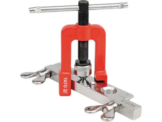 Bộ Dụng Cụ Làm Loe Ống YATO YT-2180 (7 Chi Tiết) – Cắt Từ Ø3mm đến Ø19mm Bộ Dụng Cụ Làm Loe Ống YATO YT-2180 (7 Chi Tiết) – Cắt Từ Ø3mm đến Ø19mm