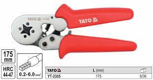 Kìm Bấm Cốt Tự Động YATO YT-2305 – 175mm Kìm Bấm Cốt Tự Động YATO YT-2305 – 175mm