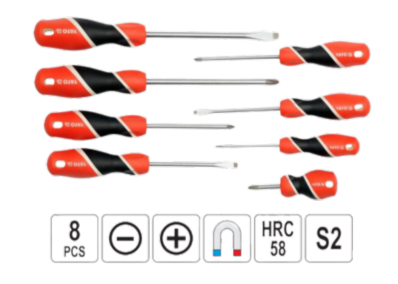 Bộ Tô Vít 8 Chi Tiết YATO YT-25966 Bộ Tô Vít 8 Chi Tiết YATO YT-25966