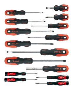 Bộ Tuốc-nơ-vít 15 chi tiết YATO YT-2788