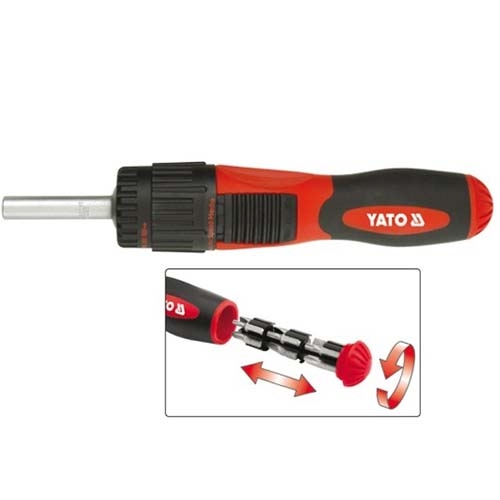 Bộ Tô vít Tự động Đa năng 14 Chi Tiết YATO YT-2805 Bộ Tô vít Tự động Đa năng 14 Chi Tiết YATO YT-2805