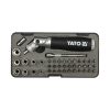 Bộ Tay Vặn Tự Động 1/4" 42 Chi Tiết YATO YT-2806 Bộ Tay Vặn Tự Động 1/4" 42 Chi Tiết YATO YT-2806