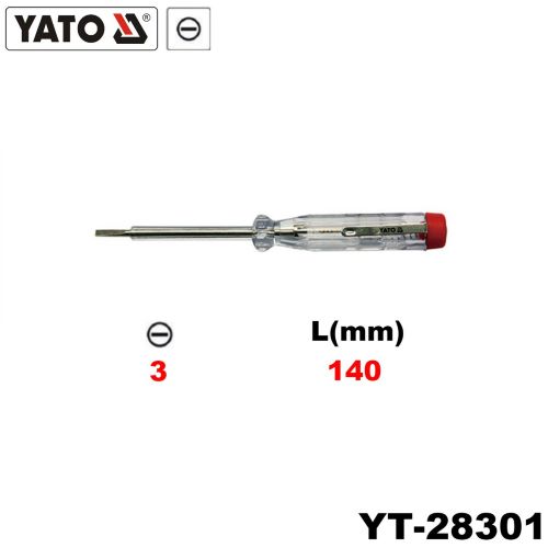 Bút Thử Điện YATO YT-28301 – Dụng Cụ An Toàn Bút Thử Điện YATO YT-28301 – Dụng Cụ An Toàn
