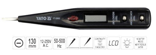 Bút Thử Điện YATO YT-2862 – An Toàn, Tiện Lợi & Không Cần Pin Bút Thử Điện YATO YT-2862 – An Toàn, Tiện Lợi & Không Cần Pin