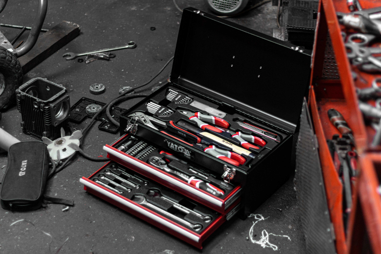 Thùng đồ nghề sửa chữa ĐA NĂNG 80 Món Yato YT-38951 Thùng đồ nghề sửa chữa ĐA NĂNG 80 Món Yato YT-38951