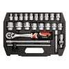 Bộ tuýp tay vặn tổng hợp 1/2 inch 23 chi tiết Yato YT-3873 Bộ tuýp tay vặn tổng hợp 1/2 inch 23 chi tiết Yato YT-3873