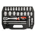 Bộ tuýp tay vặn tổng hợp 1/2 inch 23 chi tiết Yato YT-3873