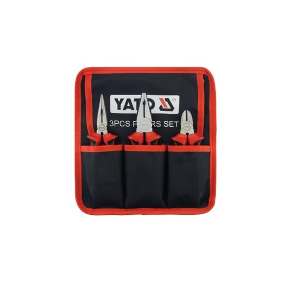 Bộ Kìm YATO YT-39611 – 3 Chi Tiết Kìm Công Nghiệp