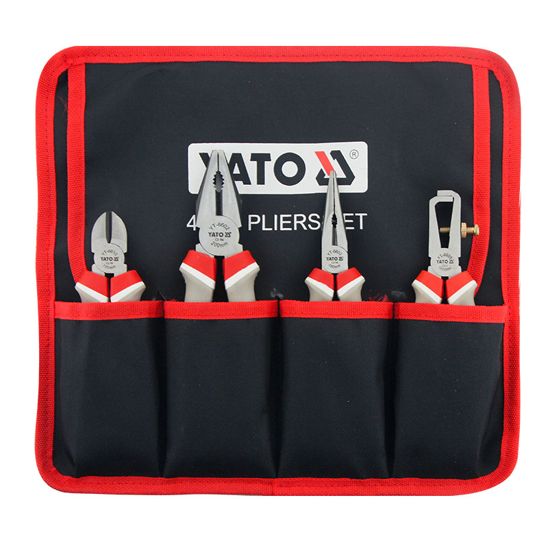 Bộ Kìm YATO YT-39616 – 4 Chi Tiết Kìm Điện Đa Năng Bộ Kìm YATO YT-39616 – 4 Chi Tiết Kìm Điện Đa Năng