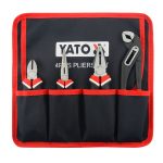 Bộ Kìm YATO YT-39619 – 4 Chi Tiết Kìm Điện & Cơ Khí Đa Năng