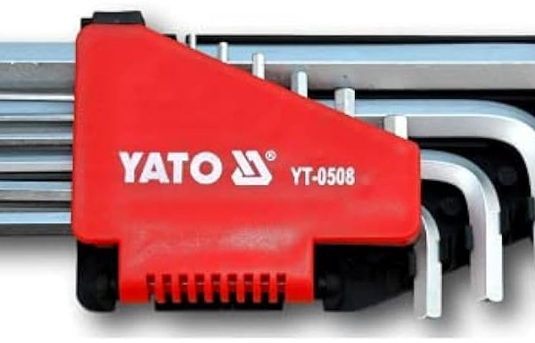 Bộ Lục Giác Dài 10 Chi Tiết YATO YT-0508 Bộ Lục Giác Dài 10 Chi Tiết YATO YT-0508