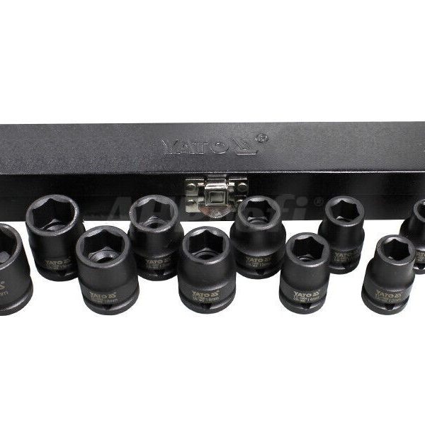 Bộ 10 khẩu 1/2"x39x10-22mm Yato YT-1025 - Ba Lan