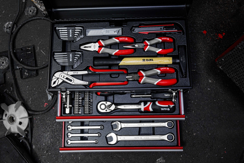 Thùng đồ nghề sửa chữa ĐA NĂNG 80 Món Yato YT-38951 Thùng đồ nghề sửa chữa ĐA NĂNG 80 Món Yato YT-38951