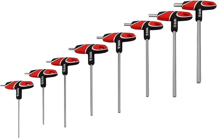 Bộ Lục Giác Chữ T 8 Chi Tiết YATO YT-05583 Bộ Lục Giác Chữ T 8 Chi Tiết YATO YT-05583