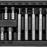 Bộ Mũi Torx (Hoa Thị) 15 Chi Tiết YATO YT-0411