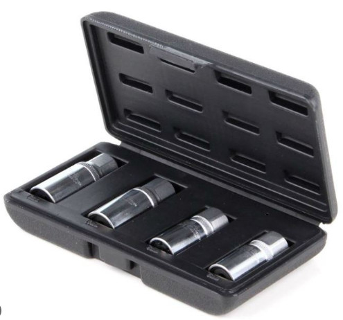 Bộ 4 đầu tuýp 1/2" tháo vít cấy 6-12mm Yato YT-0620 - Ba Lan Bộ 4 đầu tuýp 1/2" tháo vít cấy 6-12mm Yato YT-0620 - Ba Lan