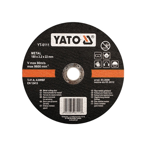 Đìa cắt kim loại YATO YT-6136