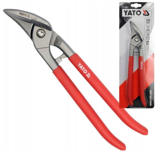 Kìm cắt tôn bên phải Yato YT-1901 - Ba Lan Kìm cắt tôn bên phải Yato YT-1901 - Ba Lan