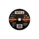 Đĩa Mài Kim Loại YATO YT-6121 đến YT-6125 – Φ115mm đến Φ230mm, Độ Dày 6.0mm, Chuyên Dụng Mài Thép, Kim Loại Tổng Hợp