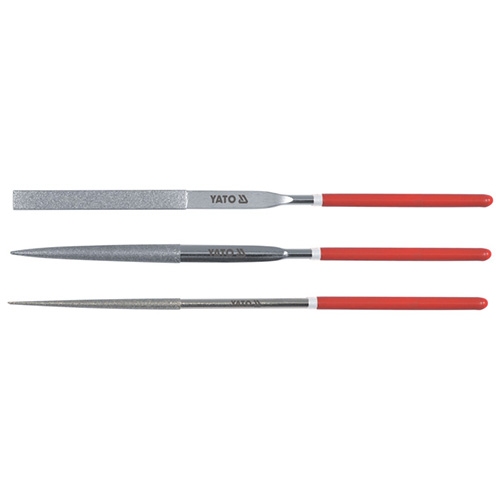 Bộ Dũa Kim Cương Mini YATO YT-6143, YT-6150, YT-6155 (Gồm 3 Chi Tiết)