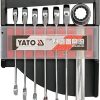 Bộ 7 cờ lê vòng miệng tự động lật đảo chiều 10-19mm Yato YT-0208 - Ba Lan Bộ 7 cờ lê vòng miệng tự động lật đảo chiều 10-19mm Yato YT-0208 - Ba Lan