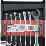 Bộ 7 Cờ Lê Lắc Léo 2 Đầu Miệng YATO YT-0190 (8-17mm)