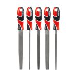 Bộ Dũa Thép YATO YT-6238 – Dài 250mm, Gồm 5 Chi Tiết