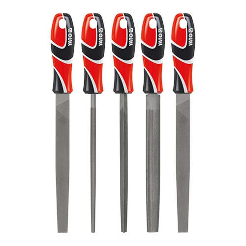 Bộ Dũa Thép YATO YT-6239 – Dài 250mm, Gồm 5 Chi Tiết Bộ Dũa Thép YATO YT-6239 – Dài 250mm, Gồm 5 Chi Tiết