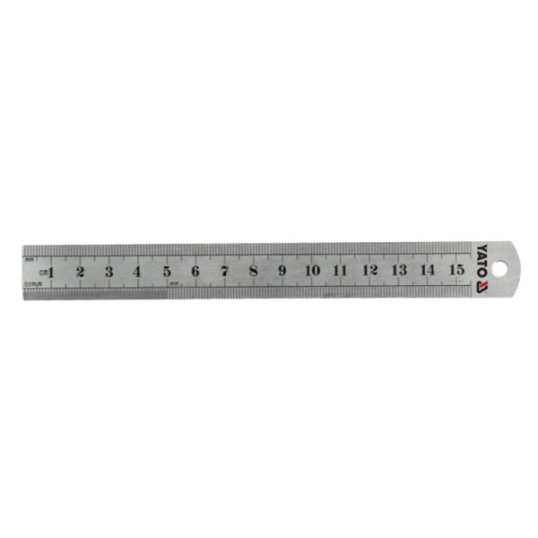 Thước Lá Inox Dẻo (Stainless steel flexible ruler) YATO
