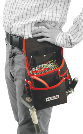 Túi đựng đồ nghề đeo lưng 8 túi Yato YT-7410 Ba Lan Túi đựng đồ nghề đeo lưng 8 túi Yato YT-7410 Ba Lan
