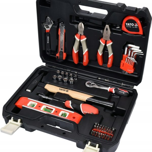 Bộ dụng cụ sửa chữa tổng hợp 1/4" 60 chi tiết Yato YT-38920 Bộ dụng cụ sửa chữa tổng hợp 1/4" 60 chi tiết Yato YT-38920