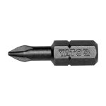 Đầu mũi vít 4 cạnh 1/4"x25mm, 50 chi tiết, Ph3 YATO YT-7809