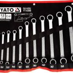 Bộ 12 cờ lê 2 đầu vòng mờ 6-32mm Yato YT-0398 - Ba Lan