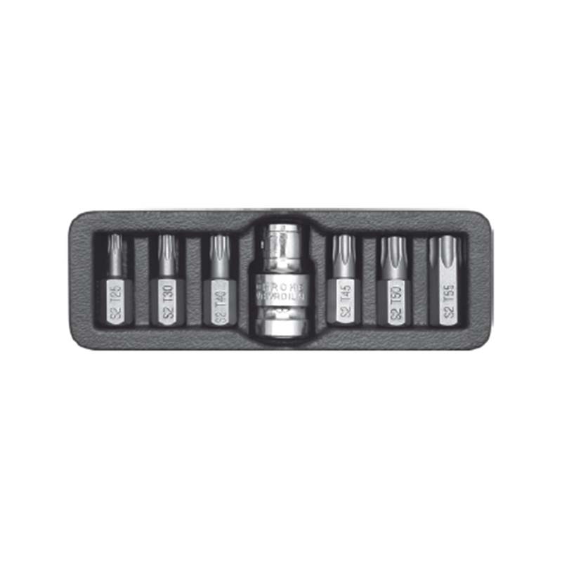 Bộ Mũi Vít Torx 7 Chi Tiết YATO YT-0410 Bộ Mũi Vít Torx 7 Chi Tiết YATO YT-0410