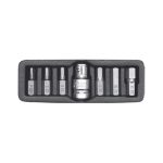 Bộ đầu tuýp 1/2"x10mm và mũi Lục giác 7 chi tiết Yato YT-0412 - Ba Lan