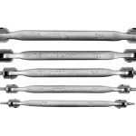 Bộ cờ lê 2 đầu lắc léo 5 chi tiết YATO YT-05320