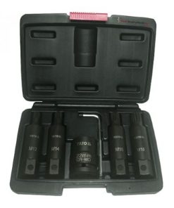 Bộ 6 đầu khẩu 3/4" mũi hoa thị M12-M18 Yato YT-1157 - Ba Lan