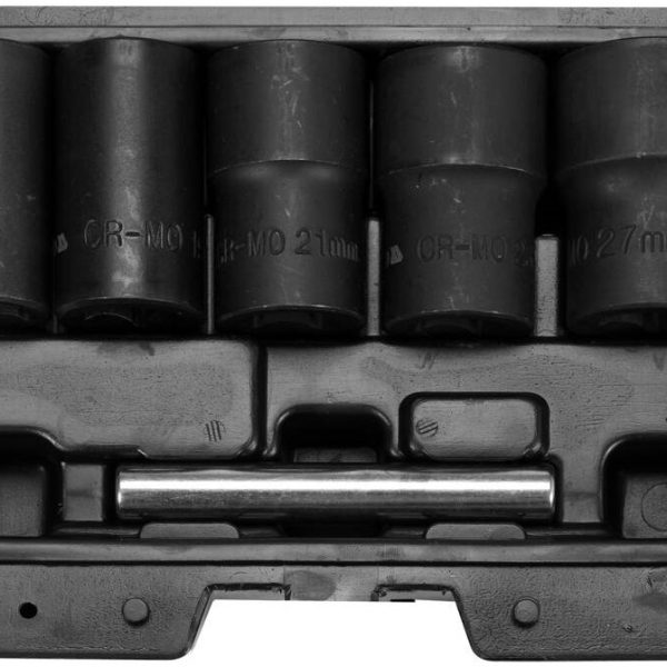 Bộ khẩu nhổ ốc bulong hỏng 1/2" 17-27mm 6 món Yato YT-06032 Bộ khẩu nhổ ốc bulong hỏng 1/2" 17-27mm 6 món Yato YT-06032