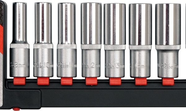 Bộ 9 đầu tuýp dài 3/8" 8-19mm Yato YT-3855 - Ba Lan