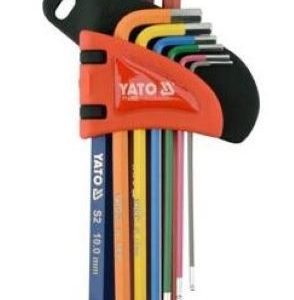 Bộ Lục Giác Đầu Bi 9 Chi Tiết YATO YT-05632 Bộ Lục Giác Đầu Bi 9 Chi Tiết YATO YT-05632