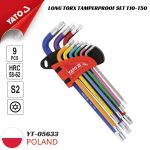 Bộ Lục Giác Torx 9 Chi Tiết YATO YT-05633