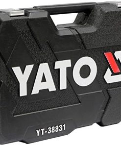 Bộ cờ lê tuýp tay vặn 1/4" 3/8" 1/2" 111 chi tiết Yato YT-38831 - Ba Lan Bộ cờ lê tuýp tay vặn 1/4" 3/8" 1/2" 111 chi tiết Yato YT-38831 - Ba Lan