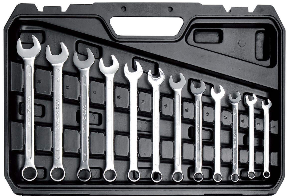 Bộ cờ lê tuýp tay vặn 1/4" 3/8" 1/2" 111 chi tiết Yato YT-38831 - Ba Lan Bộ cờ lê tuýp tay vặn 1/4" 3/8" 1/2" 111 chi tiết Yato YT-38831 - Ba Lan
