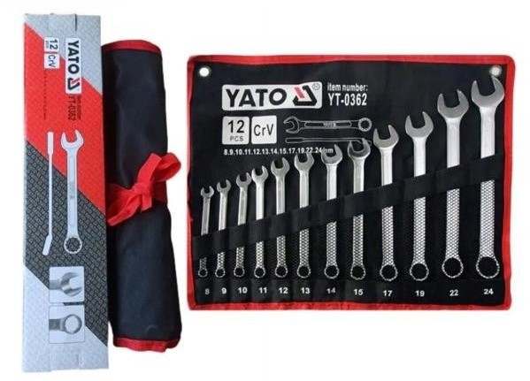 Bộ cờ lê vòng miệng 23 chi tiết 6-32mm Yato YT-03651 - Ba Lan Bộ cờ lê vòng miệng 23 chi tiết 6-32mm Yato YT-03651 - Ba Lan